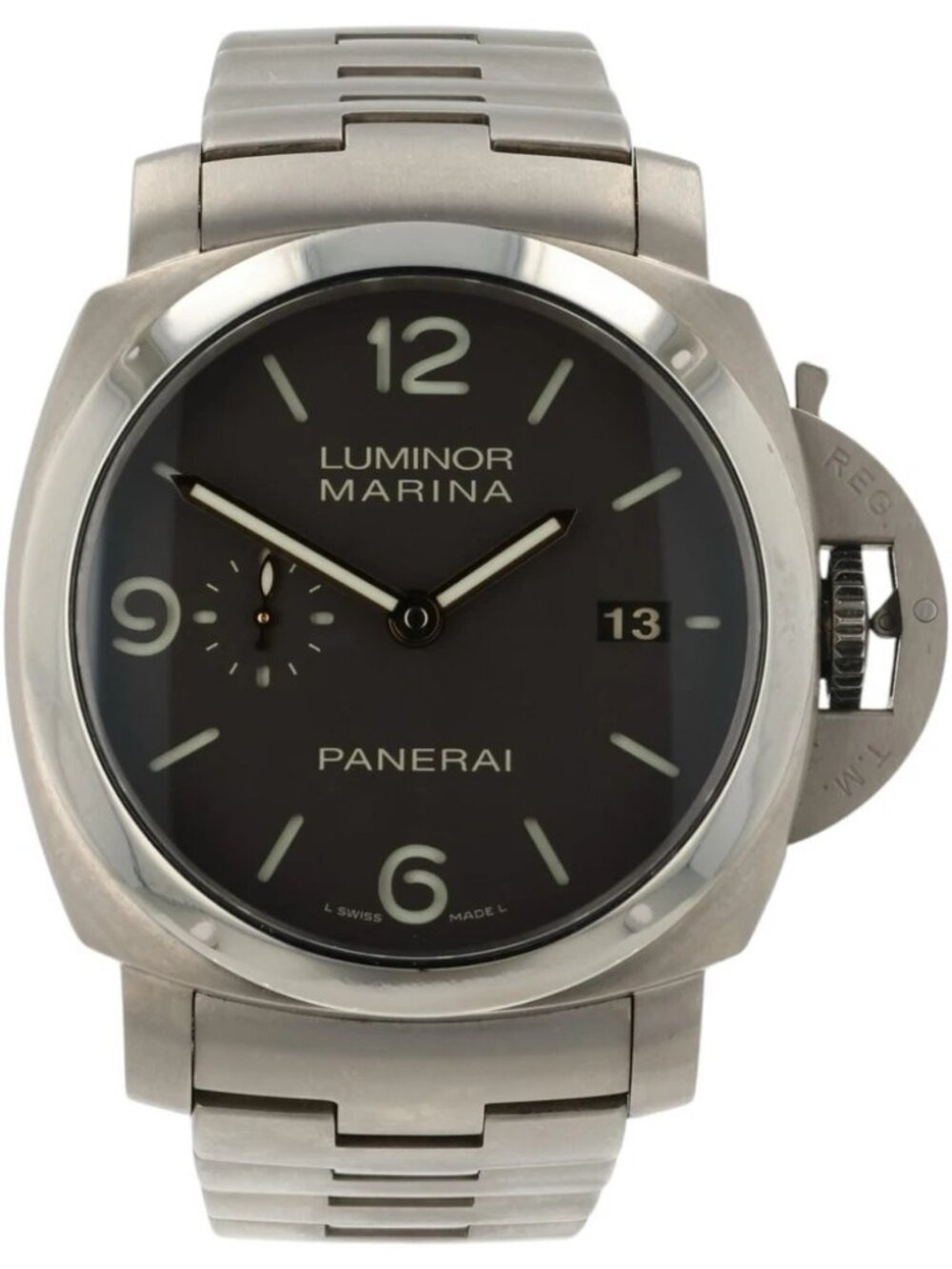 Panerai Luminor Marina Brown Dial Titanium 44mm Automatic Men’s Watch